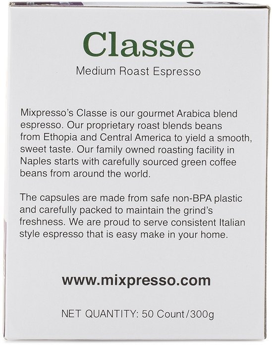 Coffee Pods (Nespresso Compatible) - Decaf From Italy - By Mixpresso (50 Count) N5