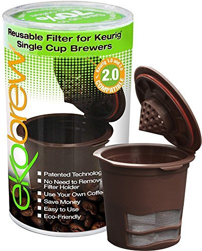 Ekobrew Refillable K-cup for Keurig Brewers