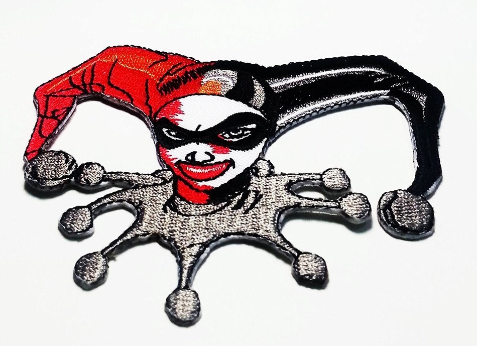 Batman Villain Gotham Joker Dc Comics Iron on Applique Patch - Applique Embroidered Patches - Backpack Patches... N2