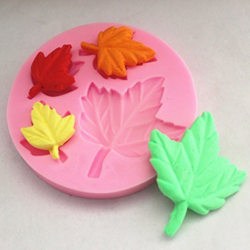 Mapple Leaf Silicone Fondant Mold Sugar Craft Cake Decorating Mould