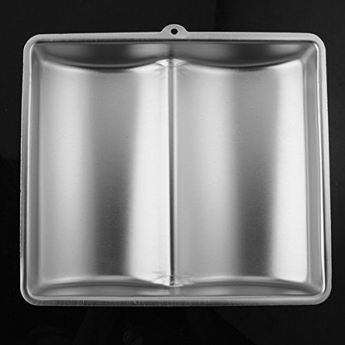 Bakeware Aluminum Book Shape Cake Mold Baking Cake Mold shopping N2