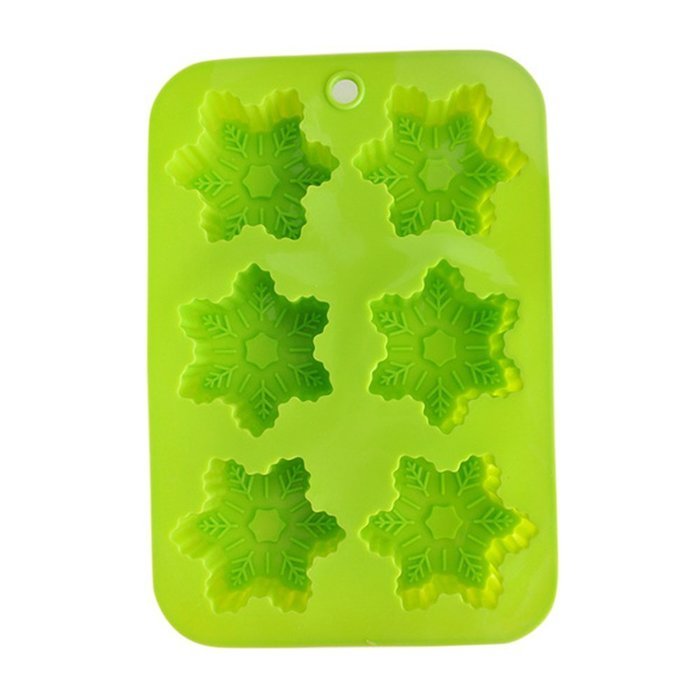 Seedan Silicone Baking Cups Cake Pan Muffin Tin Handmade Biscuit Chocolate Ice Cube Tray DIY Mold (Flower, Red... N18