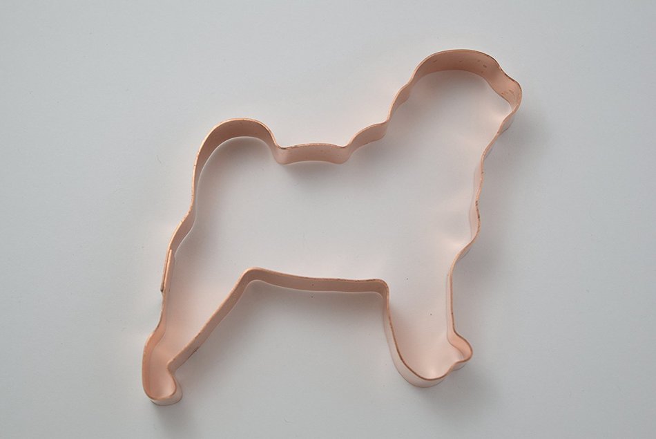 Pug Cookie Cutter N2