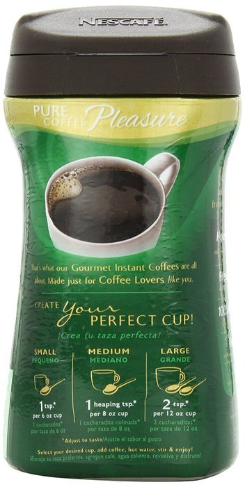 Nescafe Taster's Choice Instant Decaf Coffee, 7-Ounce Canisters (Pack of 3) N3