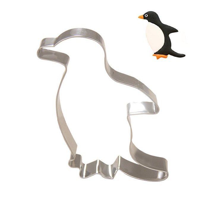 GXHUANG Lovely Penguin Cookie Cutter - Stainless Steel for Anniversary Birthday Wedding Party
