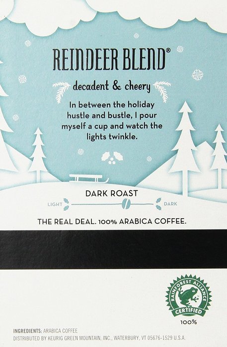 Caribou Reindeer Blend Keurig 2.0 K-Cup Pack, 16 Count N2