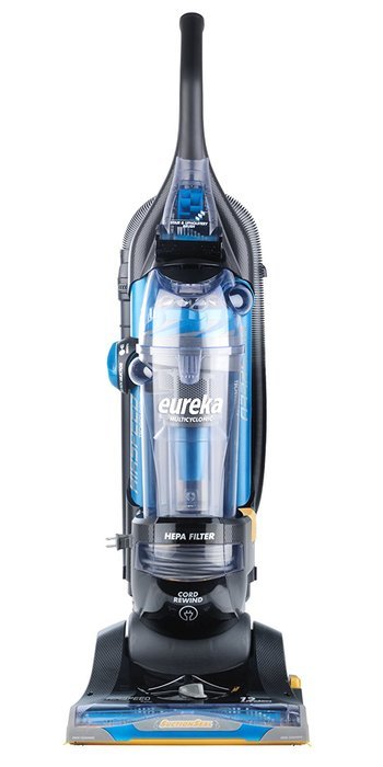 Eureka MyVac All Floors Rewind Allergy w/ Airspeed Technology, Bagless - Corded N3