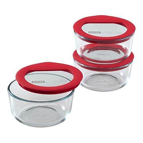 Ultimate 6-piece Red Value Pack,by Pyrex