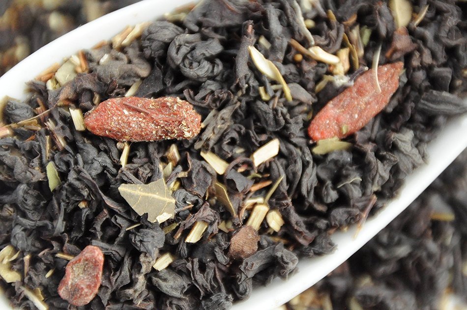 Organic Rose Chamomile Lavender Tea - Loose Herbal Blend - GMO Free - Relaxing - Calming Tisane by The Tea Company... N3