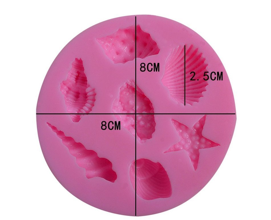 Bestwoohome 4 Set Silicone Fondant Baking Mold Cake Sugar Craft Chocolate Decorating DIY (Cherry Blossoms) N11