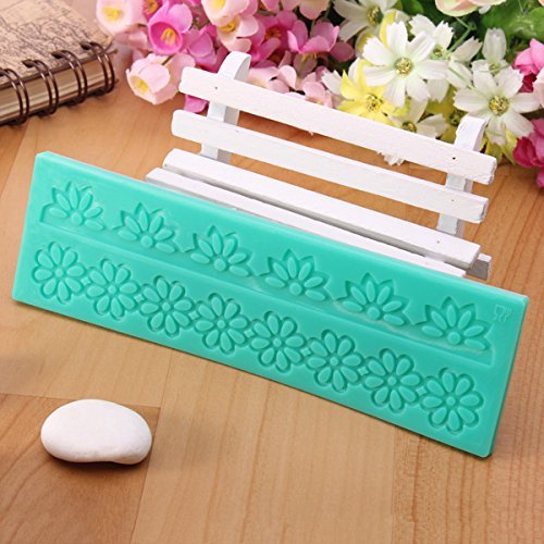Silicone Baking Tool Decorating Mould Fondant Cake Lace Mold shopping N3