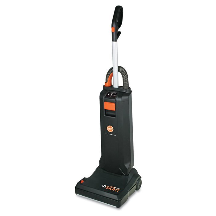Hoover CH50100 Insight-Quiet Industrial Upright, 10 Amp, 20 lb., 13" Path, Black