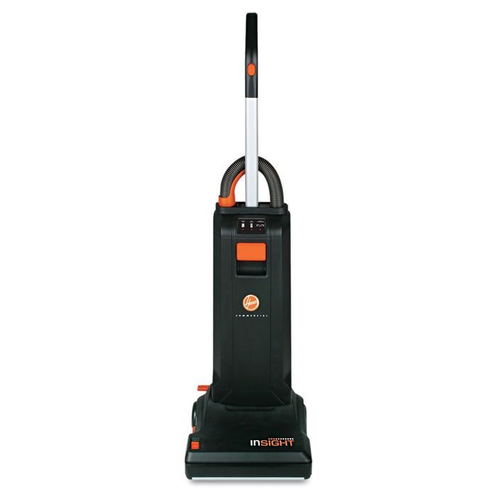Hoover CH50100 Insight-Quiet Industrial Upright, 10 Amp, 20 lb., 13" Path, Black N2