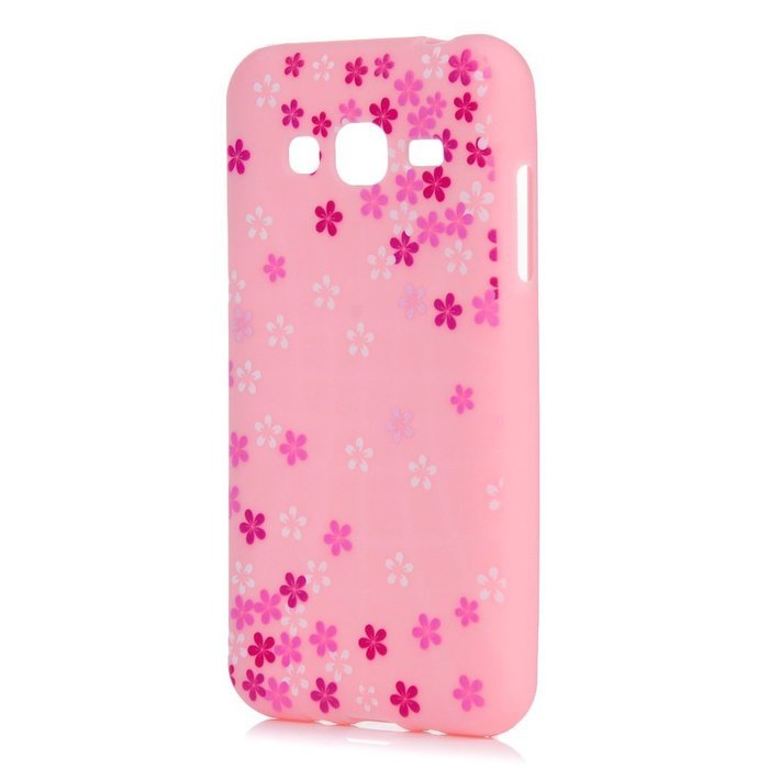 J3 Case,Samsung Galaxy J3 Case (2016 Version) - Cute Colorful Print Flowers Series Shockproof Flexible Soft TPU... N23