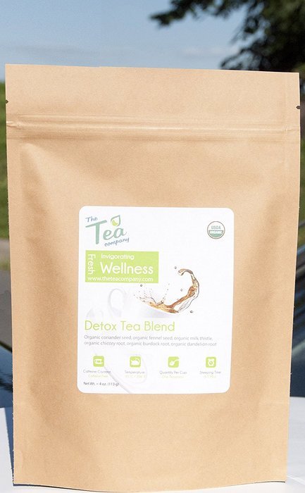 Organic Rose Chamomile Lavender Tea - Loose Herbal Blend - GMO Free - Relaxing - Calming Tisane by The Tea Company... N8