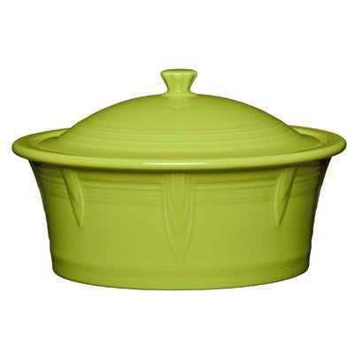 2.81 Qt. Round Covered Casserole Color: Lemongrass