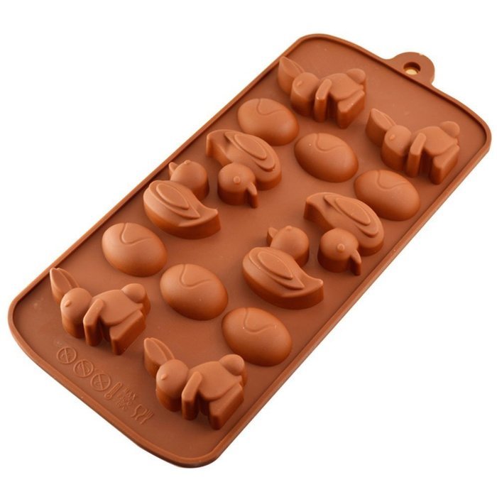 Xcellent Global Crystal Ice Ball Mold Superior Quality Silicone 4x4.5cm Random Color M-HG015 N10