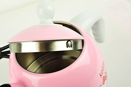 Hello Kitty 1.0L / 33.8oz Electric Kettle Stainless Steel Tea Kettle Base Plug N3