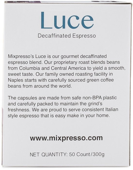 Coffee Pods (Nespresso Compatible) - Decaf From Italy - By Mixpresso (50 Count) N9