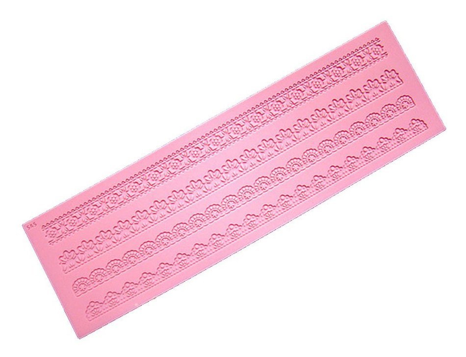 Longzang Silicone Lace Fondant Mold Silicone molds Craft Mould DIY Cake Decorating HY1-174