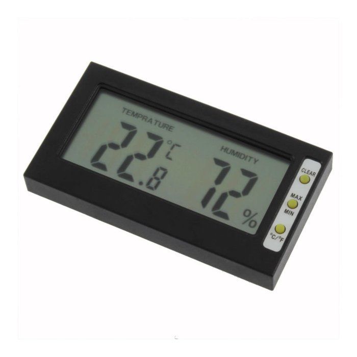 New Digital LCD Thermometer Hygrometer Temperature Humidity Meter Gauge AP Home Enhancement N2