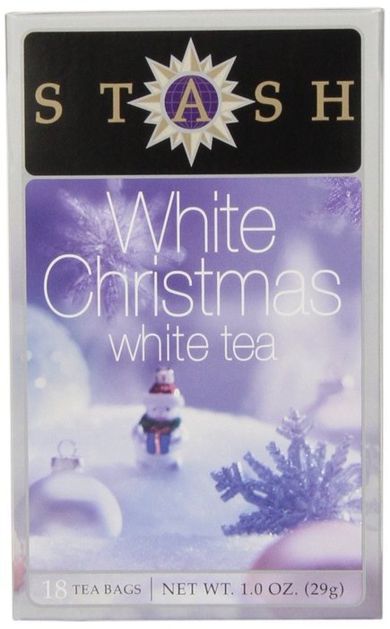 Stash Tea White Christmas White Tea, 18 Count Tea Bags in Foil (Pack of 6) N4
