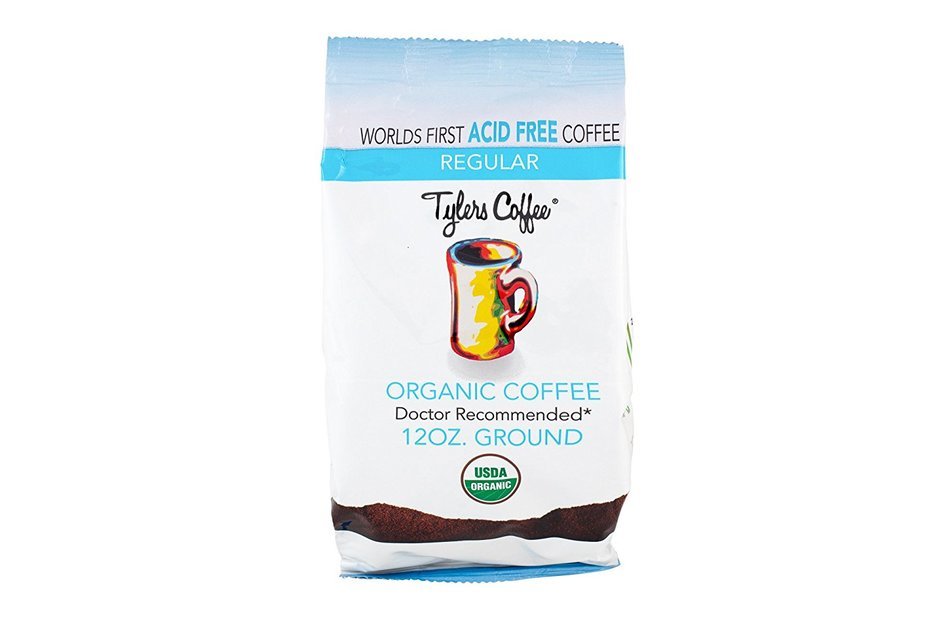 Tyler's Acid Free Coffee - Regular Ground 12oz N2