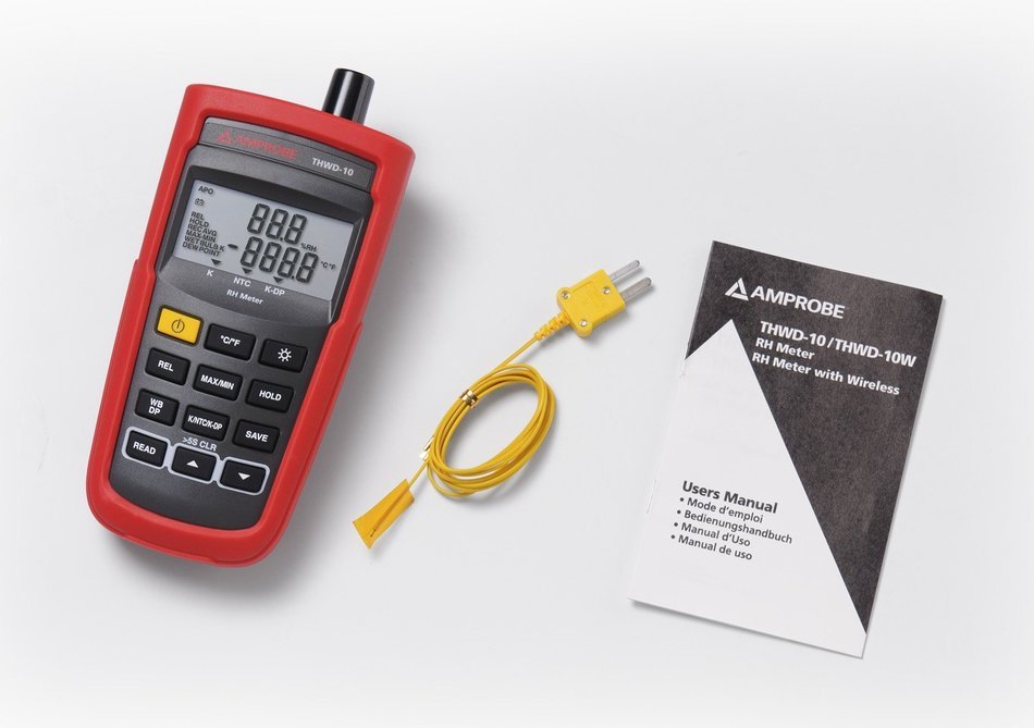 Amprobe THWD-3 Temperature and Relative Humidity Meter N2