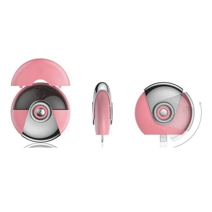 Removable Plug and Play Humidifier Cell Phone Beauty Mist Spray Diffuser for Android Smartphones (Pink) N2