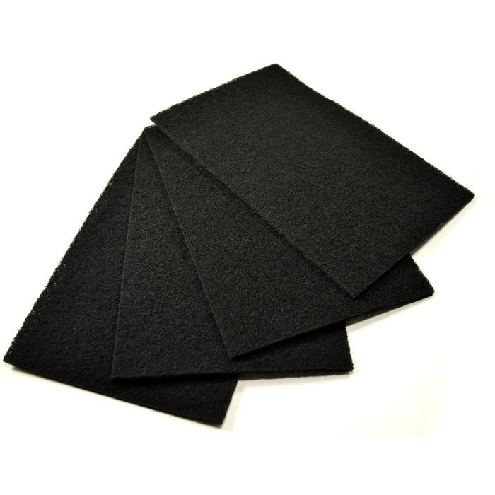 HQRP 4-pack Carbon Filter C for Holmes HAP702, HAP706, HAP715, HAP716, HAP725, HAP726, HAP750, HAP756, HAP759...