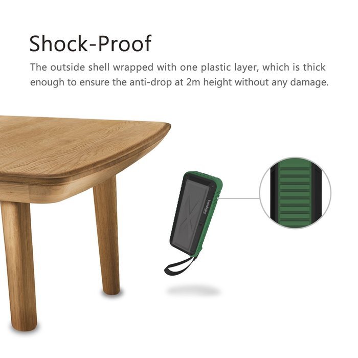 Trendwoo Portable Outdoor and Shower Bluetooth Speaker, Durable Wireless Waterproof Speakers Hands-Free with Built-In...