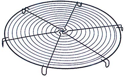 Metaltex 32Cmtinned, Round Cake Coolers