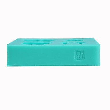 Tint Silicone Girl Costume Pattern Fondant Cake Mold,9x6.5x2cm