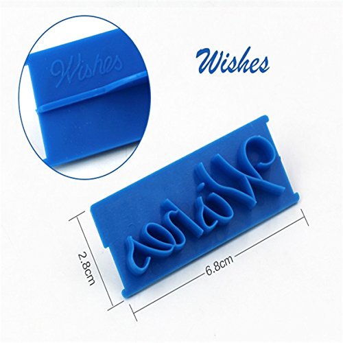 Happy Birthday Letters Cake Cutter Embosser Fondant Biscuit Cookie Baking Molds shopping N6