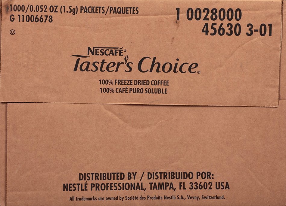 Nescafe Coffee, Taster's Choice Decaf Stick Pack, 4.79 Ounce Package, 80 Count N2