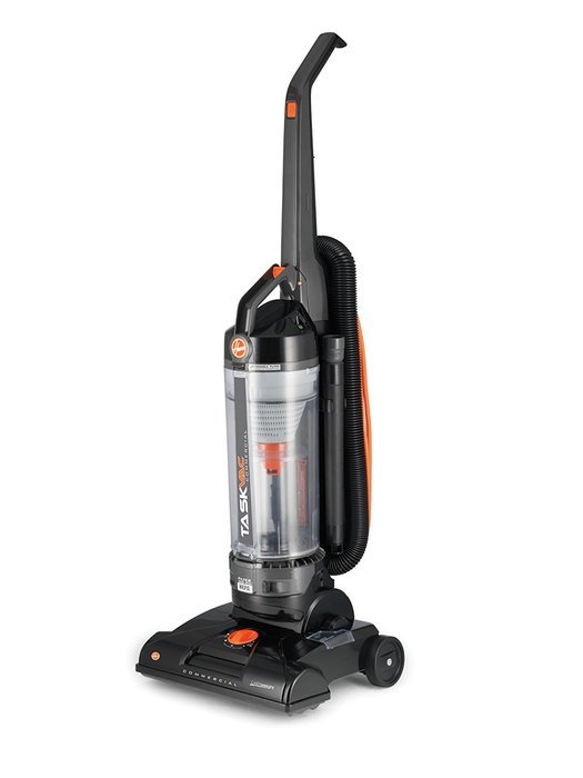Hoover Commercial CH53010 TaskVac Bagless Lightweight Upright Vacuum, 13-Inch