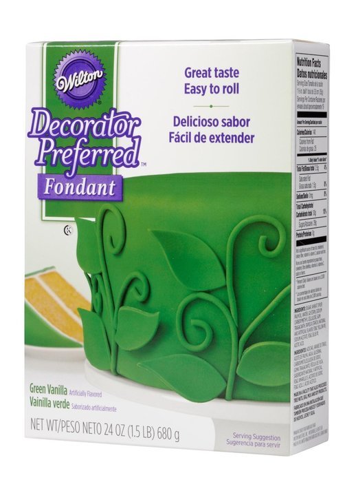 Wilton 710-2303 Decorator Preferred Fondant, 24-Ounce, Black N9