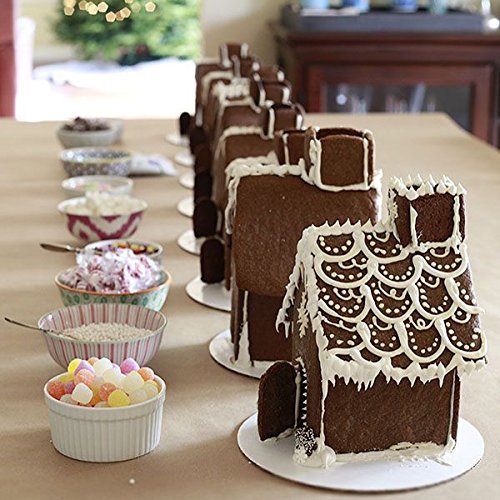 DIY Decor Tool Christmas House Cake Mold Chocolate Baking Mould Pudding Jelly shopping N3