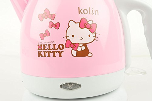 Hello Kitty 1.0L / 33.8oz Electric Kettle Stainless Steel Tea Kettle Base Plug N8