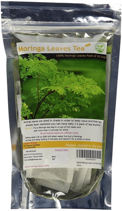 NalLife Moringa Leaves Tea Pack of 40 Bags