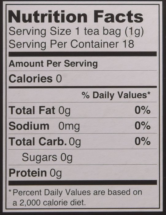 Sage Leaf Tea - Organic Herbs - 18 Bleach Free Tea Bags N2