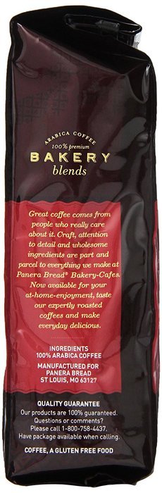 Panera Bread Coffee, Colombia, 12 Ounce N8