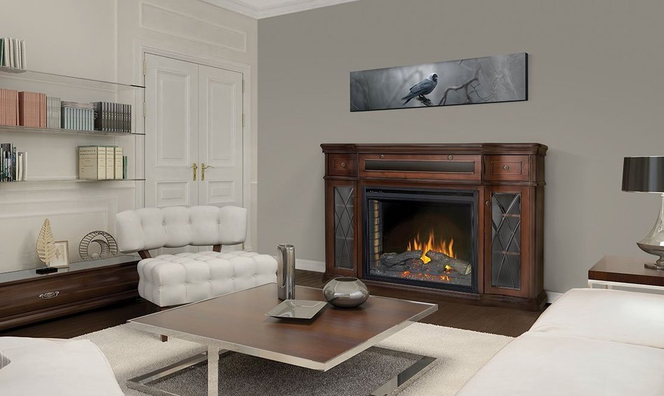 Napoleon NEFP33-0614AM The Colbert 33" Media Package Complete with Compartment for Electronic Media Components...