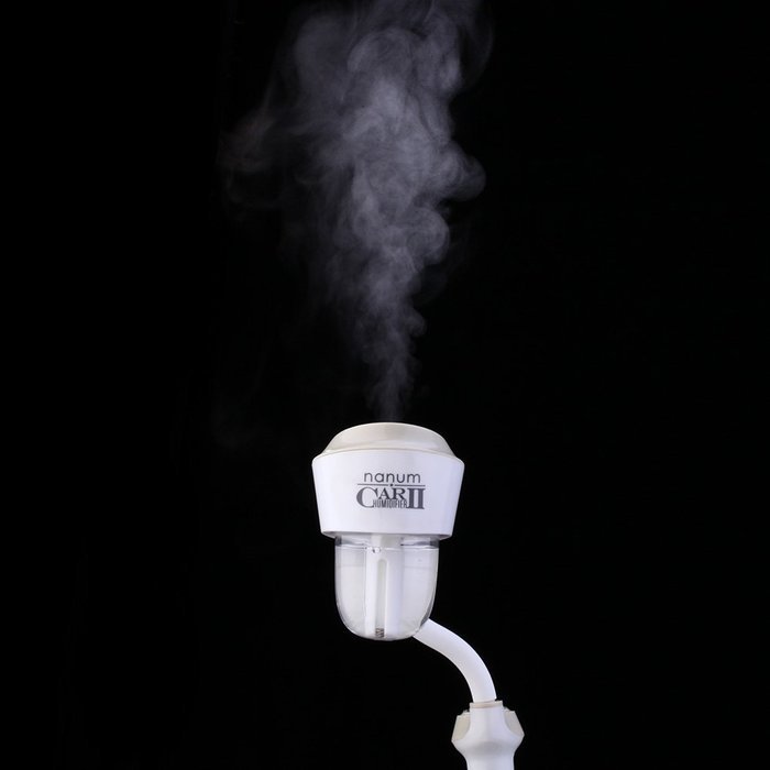 KOBWA Portable Mini Car Humidifier and Aromatherapy Essential Oil Diffuser Ultrasonic Air Purifier Mist Maker... N14