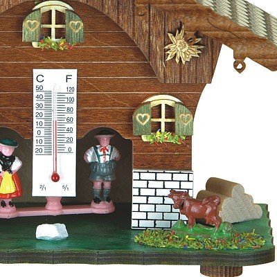 German Black Forest Weather House With Keyboard TU 1801