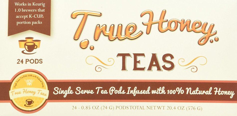 Honey Infused Peppermint Single Serve Herbal Tea for Keurig K-Cup Brewers (Box of 24) N2