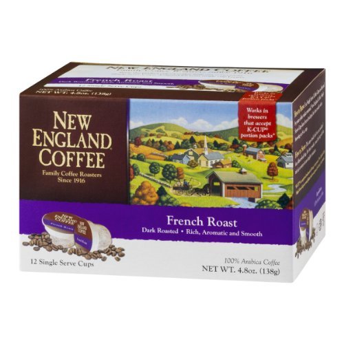 New England Coffee French Roast Single Serve Cups - 12 CT N2