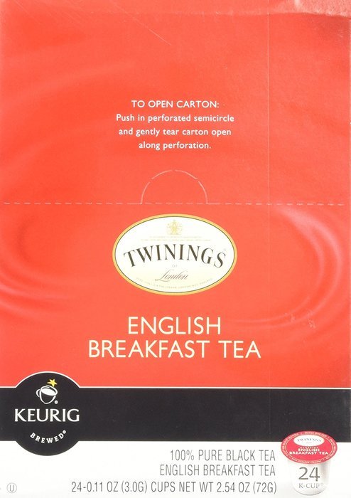 Twinings English Breakfast Tea, Keurig K-Cups, 24 Count N29