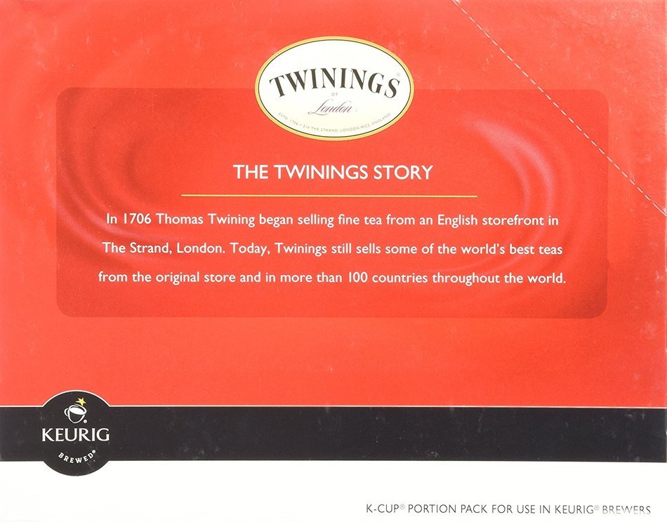 Twinings English Breakfast Tea, Keurig K-Cups, 24 Count N31
