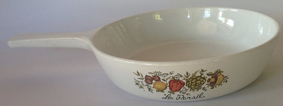 Corning Ware Spice of Life "Le Persil" P-83-B Saucepan / Skillet 6 1/2" N2
